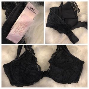 🖤VS🖤 VERY SEXY* Black Lace Sexy Fit Bra ~ 34D